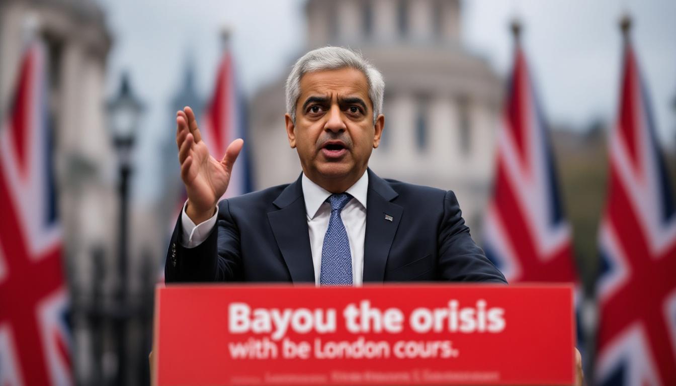 Sadiq Khan's London Is Drowning in Knife Crime — But Sure, It's the Robots Making You Angry